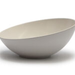 TILT MELAMINE WHITE-CIOTOLA OVALE CM 33X15,5  ZPLSBWH1