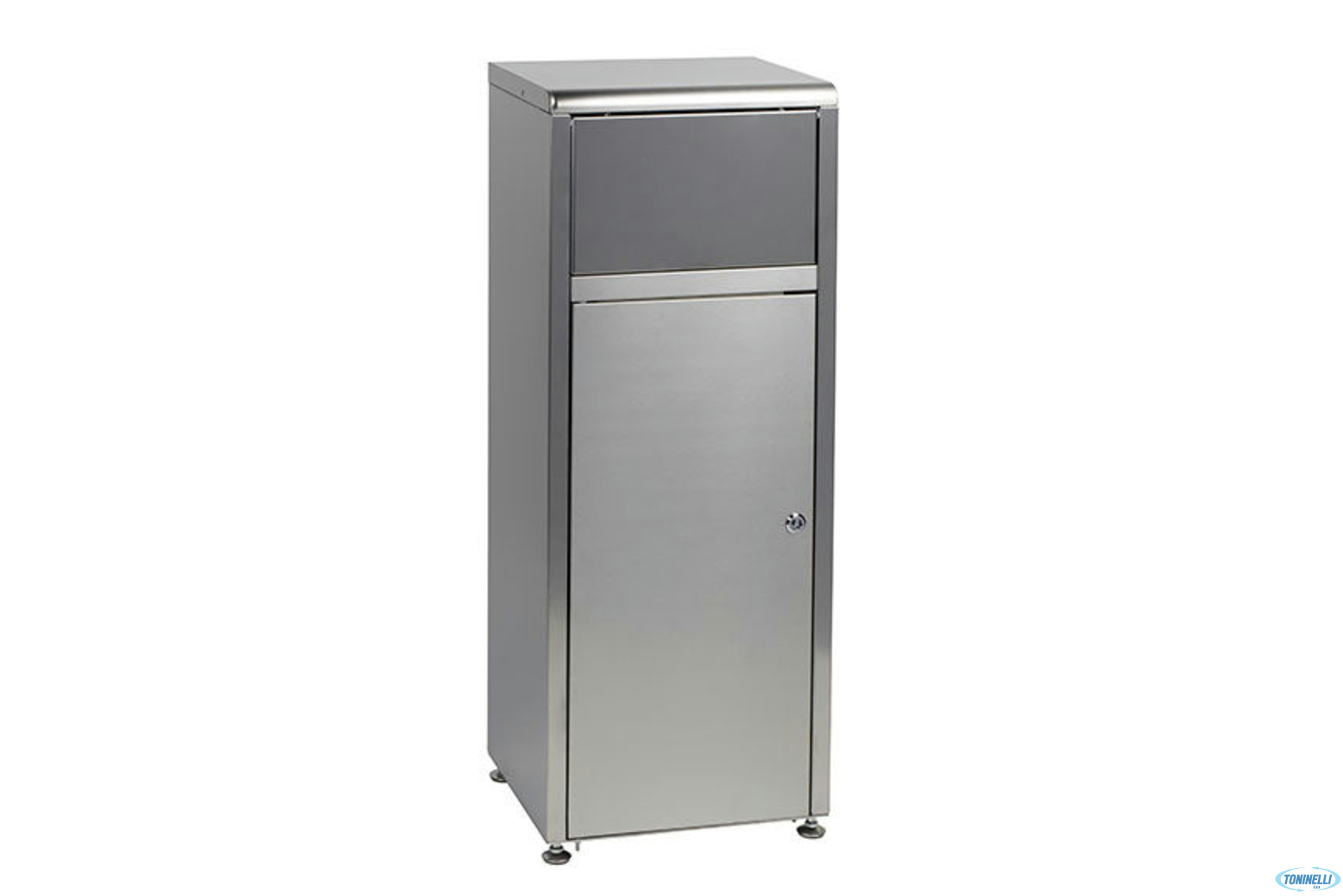 MINI MEC-CONTENITORE RIFIUTI SVUOTAVASSOI INOX LT 50
