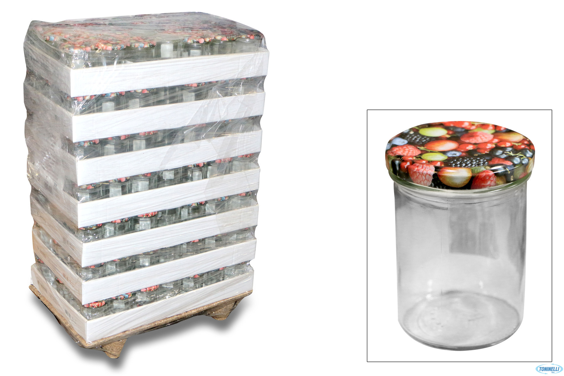MIX MATCH-EXPO 1.4 PALLET VASO 440 TAPPO FRUTTI BOSCO 231 PZ.