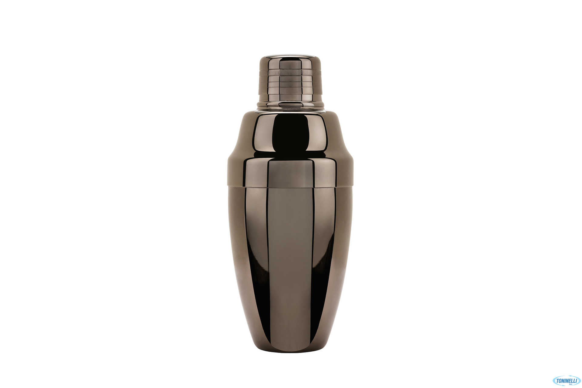 'MIXING SHAKER NERO COBBLER H.20X8 CAPACITA'' LT.500 PESO KG. 0,33 C1014-MIX13'