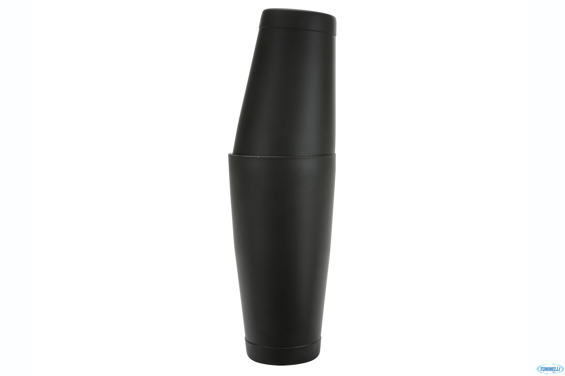 MIXING SHAKER NERO OPACO BOSTON BILANCIATO H.30,5 DIAMETRO 9,2 LT.0,9 0,6 KG.0,439 C125