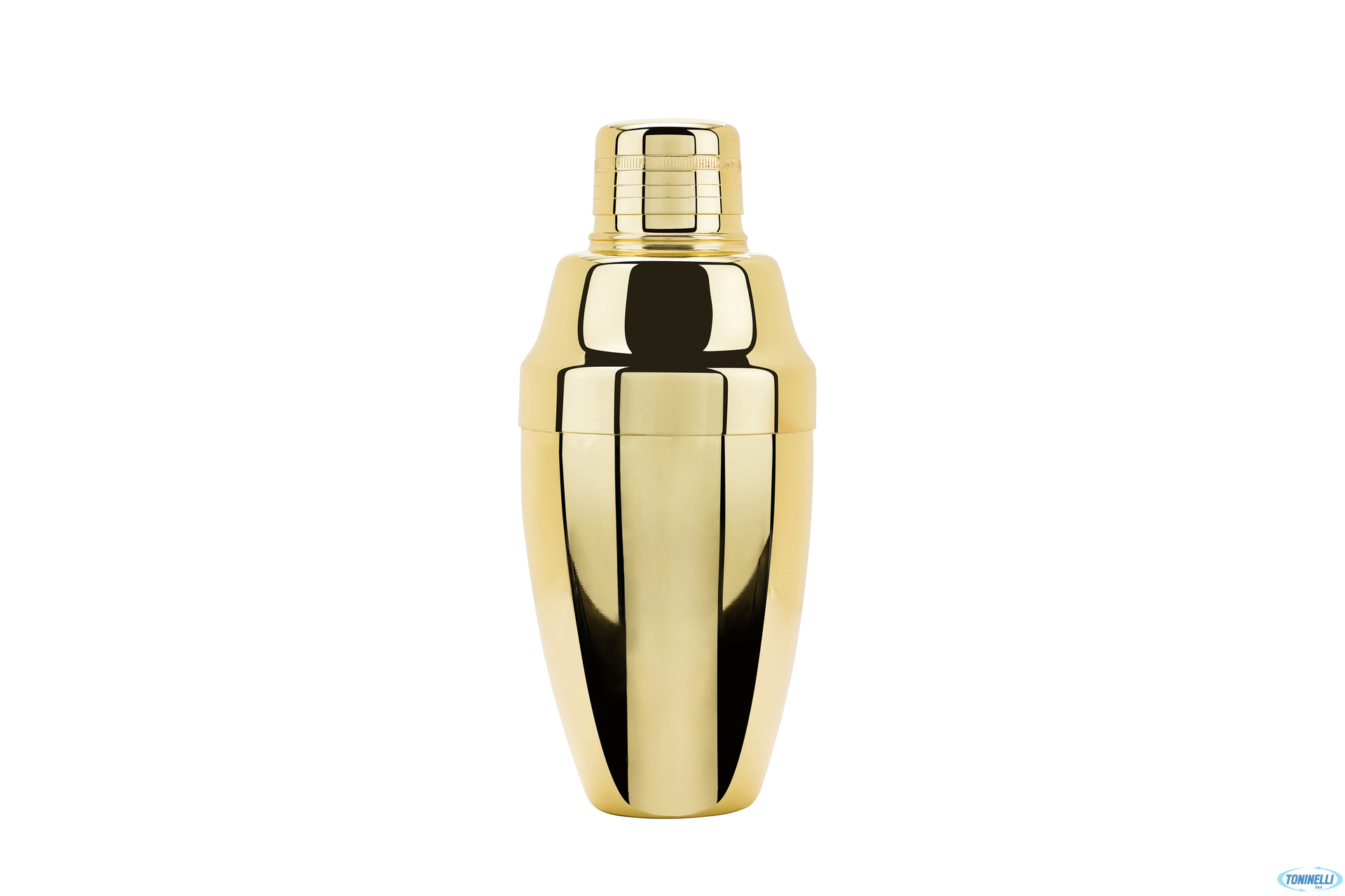 'MIXING SHAKER ORO COBBLER H.20X8 CAPACITA'' LT.0,500 PESO KG. 0,33 C1012'
