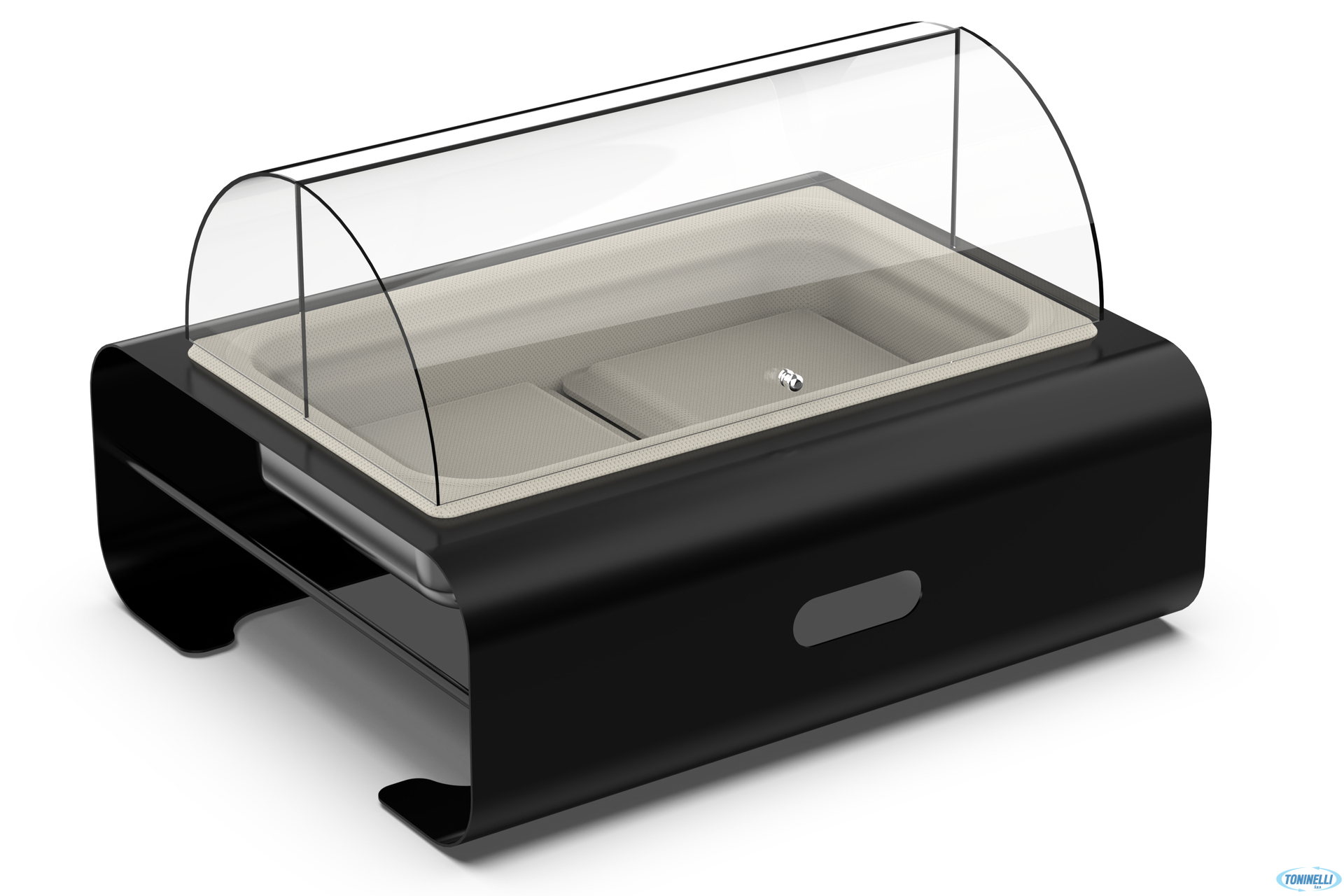 MOA BUFFET NERO MODULO PANE CON COPERCHIO