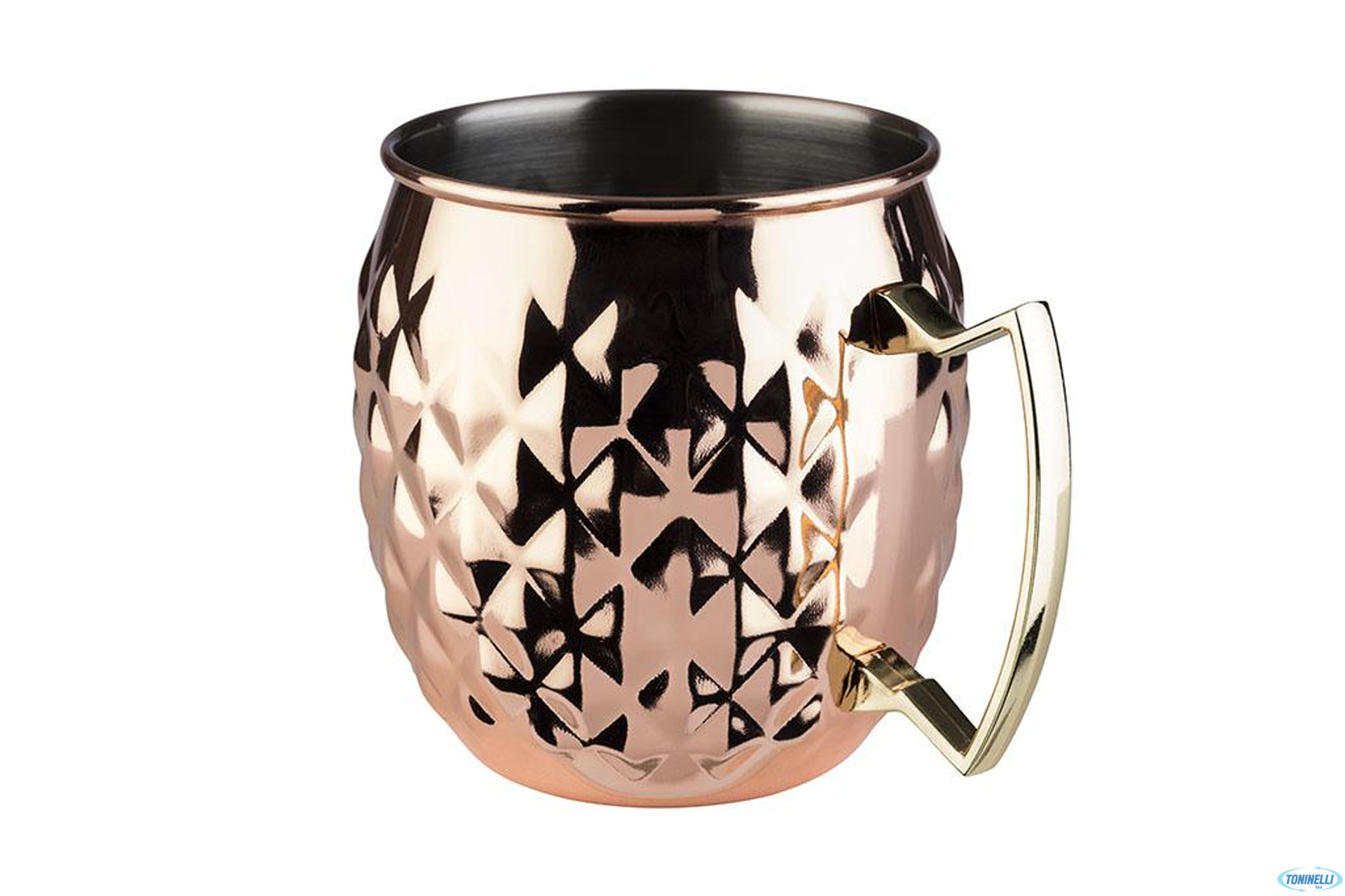 MOSCOW MULE-TAZZA CM. 9 H 10 CL 50 ACCIAIO EFFETTO RAME 93332