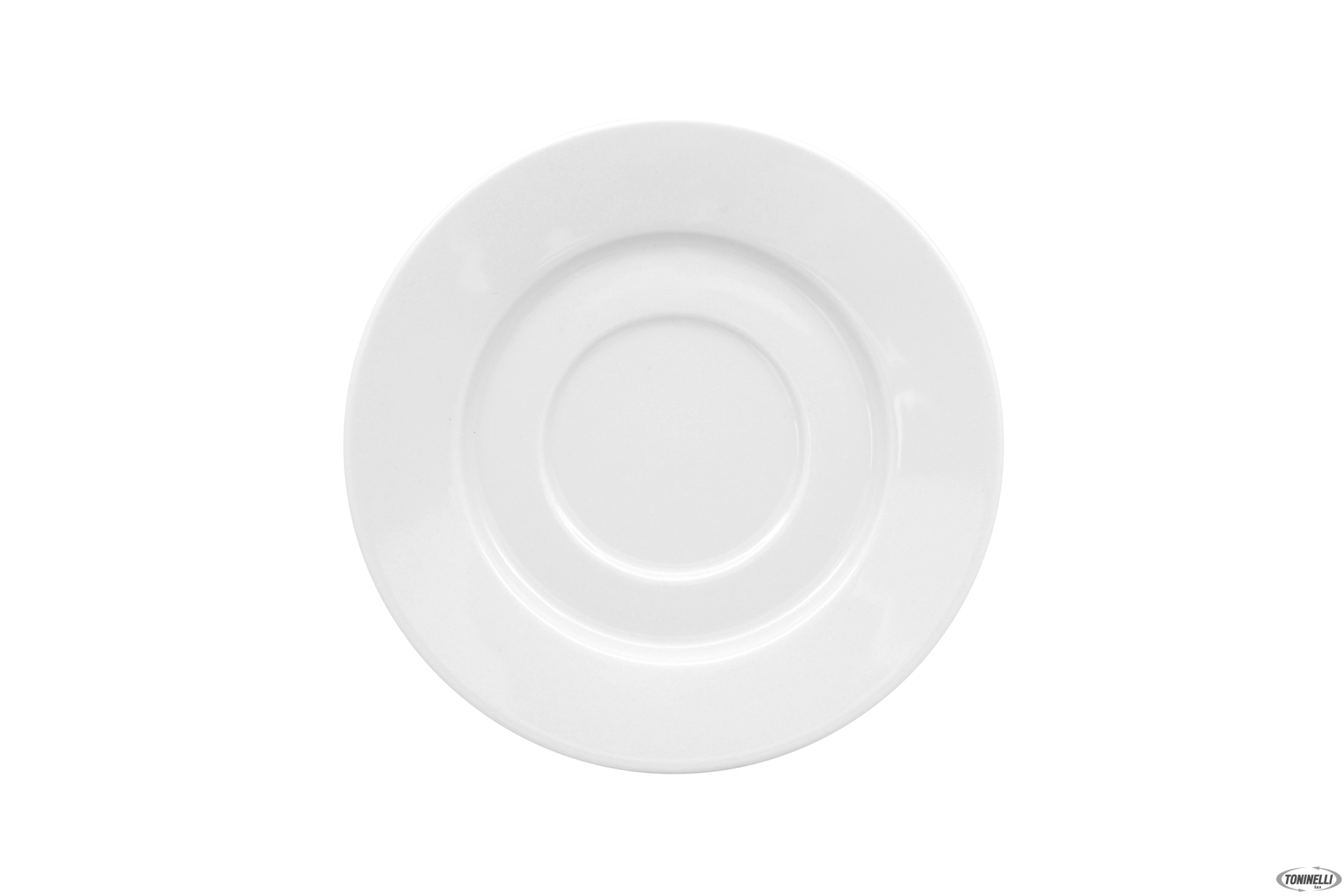NEW PERA BIANCO PIATTINO TAZZA CAFFE CM 14