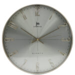 OROLOGIO PARETE CROMATO TONDO CM 40