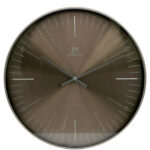 OROLOGIO PARETE GRIGIO SCURO TONDO CM 40