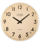 OROLOGIO PARETE QUARZO METALLO CM 42