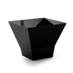 PAGODA NERO-CONFEZIONE 25 BICCHIERE COPPETTA CL.9  5,2X6