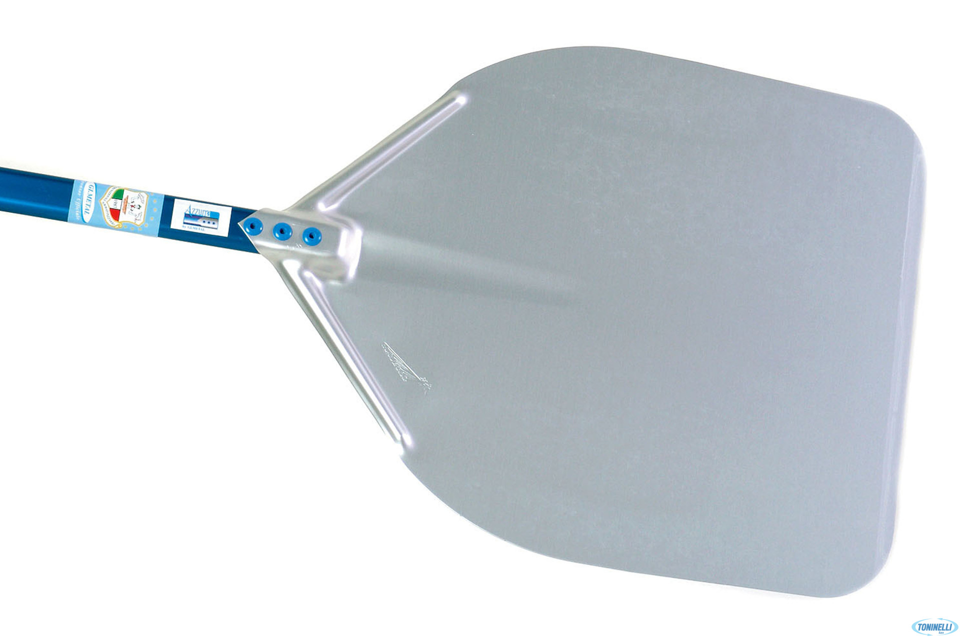 AZZURRA PALA PIZZA ALLUMINIO RETTANGOLARE CM.41