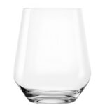 PASSION BICCHIERE ACQUA CL 37 H.10 D. 8,5 CM IN VETRO CRISTALLINO SUPERIORE SONORO E BORDO TAGLIATO A FREDDO