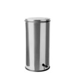 PELICANTE-CONTENITORE RIFIUTI A PEDALE INOX BRILLANTE 80L CM 42 H 76,5   790280