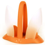 PIN-UP ARANCIO-PORTABICCHIERI