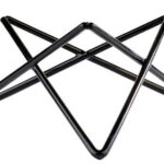 PRISMA-SUPPORTO BUFFET D26H10,5 METAL PVC ANTISC