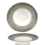 RAKU QUARTZ BLACK-PASTA BOWL CM 28  RKBQVWBL1