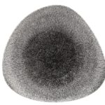 RAKU QUARTZ BLACK-PASTA BOWL TRIANGOLARE CM 27,2 RKBQTB271