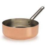 RAME STAGNATO INDUZIONE-CASSERUOLA 1MANICO CM.28 ALCU107PI28