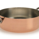 RAME STAGNATO INDUZIONE-CASSERUOLA 2MANICI CM.20 ALCU106PI20