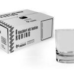 RUBINO CONFEZIONE 6 BICCHIERI OLD FASHION CL 32