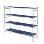 SCAFFALE ESTENSIBILE 4 PIANI CM139-184X48X167H 951