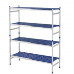 SCAFFALE ESTENSIBILE 4 PIANI CM 89-135X48X167H 950