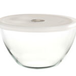 SIMAX-BOWL VETRO LT.1 CON COPERCHIO PER MICROONDE 5432L