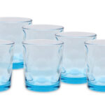 SPACE AZZURRO-CONFEZIONE 6 BICCHIERI CL.25,5  52903