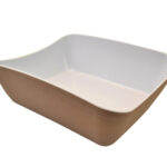 STONE WHITE MELAMINA-CIOTOLA CM.32X26X11 TST6612W