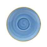STONECAST BLU-PIATTINO PER TAZZA CAPPUCCIO E THE CM 15,6  SCFSCSS1