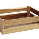 'SUPERBOX-CASSETTA IN LEGNO D''ACACIA CM.35X29 H.10,5 ADATTA A GN 1/2 11621'