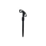 SUPPORTO-BASE PORTA TAG CON PUNTA SET DA 20 PEZZI, PER USO VERTICALE ED ORIZZONTALE. COLORE NERO, TAG NON INCLUSA   TAG-HLD-BL