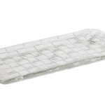 TAKASHI-PIATTO PER SUSHI VETRO TRASPARENTE CM 26X13XH.1,5