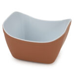 TERRACOTTA WHITE MELAMINA-CIOTOLA CM.17X16X11 TT6616W
