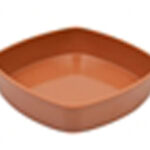 TERRACOTTA MELAMINA BOWL 18X18X4 TT2921