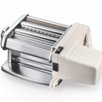 TITANIA ELETRIC-MACCHINA I PASTA IMPERIA 150 ELETTRICA 230V COLOR  BEIGE SFOGLIA 150MM  FETTUCCINE 6,5 MM TAGLIOLINI 2 MM