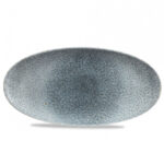 TOPAZ BLU-PIATTO OVALE CM 34,7X17,3 RKTBOV351
