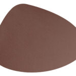 TOVAGLIETTA IN ECOCUOIO RIGENERATO GOCCIA CM.43X33 TABACCO