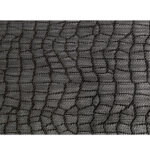 TOVAGLIETTA TRAMA MOSAICO CM.45X33 COLORE: NERO/GRIGIO 70PERCENTO PVC, 30PERCENTO POLIESTERE 60509