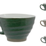 VANITY-TAZZONE JUMBO SENZA PIATTO 43CL COLORI ASSORTITI IN STONEWARE