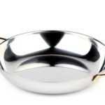 VASSOIO DA SERVIZIO INOX L.0.7 ROTONDO CM19H3.5