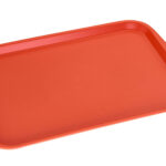 VASSOIO FAST FOOD POLIPROPILENE CM.43,5X31 ARANCIO  PRFFMA