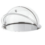 VASSOIO INOX 38+COPER.ROLL-TOP