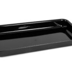 VASSOIO ANTIASSORBENTE IN PMMA CM.22X44X5 NERO 128 A3-NER