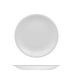 VIVENZI-PIATTO FRUTTA CM 20 MELAMINA BIANCO V0357