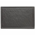 VULCANIA NERO-PIATTO BISTECCA RETT.42X28 VU034420779