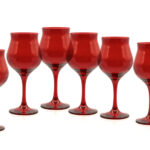 WAVY RED  SET 6 CALICI VINO BIANCO CL30,5 440258