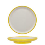 YELLOW-WHITE MEL.PIATTO SUSHI