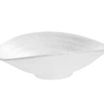 ZEN-CIOTOLA CM 7,5X17,5XH.5,5 MELAMINA BIANCA EFFETTO PIETRA  83722
