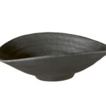 ZEN-CIOTOLA CM 7,5X17,5XH.5,5 MELAMINA NERO EFFETTO PIETRA 83724